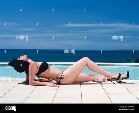 High Heels And Bikini Hi Res Stock Photography And Images Alamy