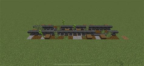 A small piece of abandoned train tracks I built : r/Minecraftbuilds