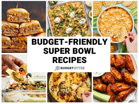 Budget Friendly Super Bowl Recipes Budget Bytes