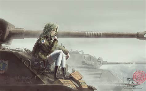 Panzer und Girls 061: Yellow Rose of Saunders : r/GIRLSundPANZER