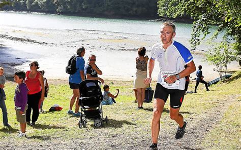 Trail de l huître à Riec sur Bélon Enfin une victoire pour Stéphant