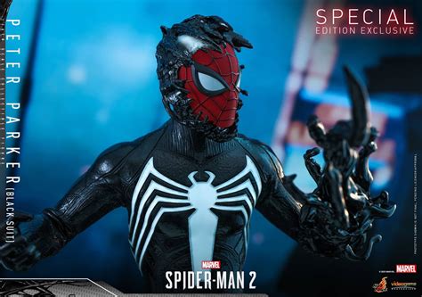 New Marvel S Spider Man Black Suit Figure From Hot Toys Confirms