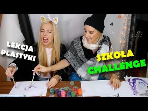 LEKCJA PLASTYKI SZKOŁA CHALLENGE YouTube