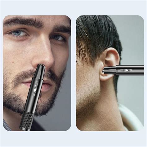 Buy Electric Nose Hair Trimmer USB Rechargeable Electric Shave Nose Ear