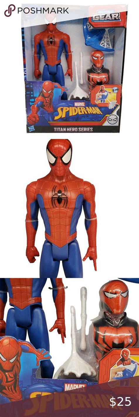 Spiderman Titan Heros Series Blast Gear Marvel Spiderman Toys