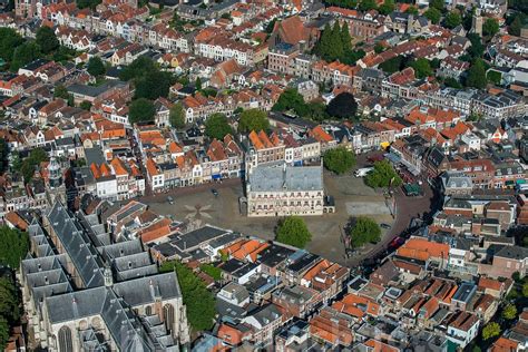 HollandLuchtfoto Gouda Luchtfoto Centrum Stadhuis