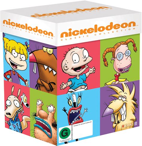 Nickelodeon Movie Collection Dvd Spongebob Rugrats Hey Arnold Set ...