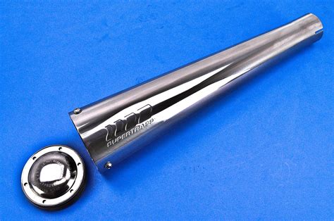 Supertrapp Universal Megaphone Polished Muffler