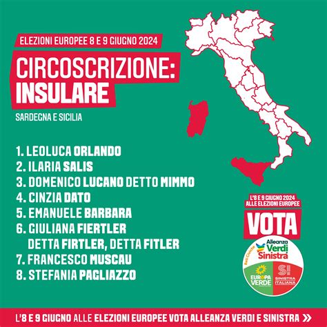 Candidati Alleanza Verdi E Sinistra Elezioni Europee Alleanza