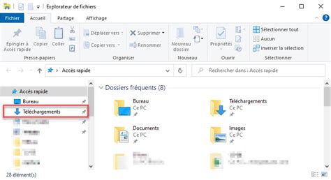 Comment Modifier Le Dossier T L Chargements Dans Windows