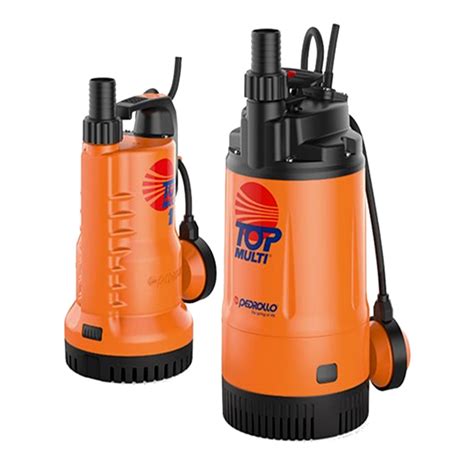 Bomba Sumergible Pedrollo Drenaje Aguas Limpias Modelo Top Multi 2 075 Hp 220v 34 Amp