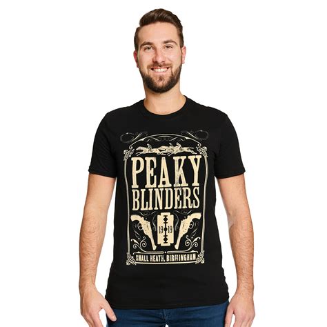 Peaky Blinders Soundtrack T Shirt Black Elbenwald