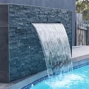 Amazon Pondo Waterfall Pool Fountain Stainless Steel Pond