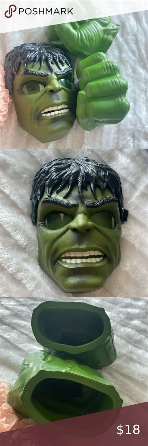 Hulk Smash Hands & Mask | Hand mask, Hulk smash, Hulk