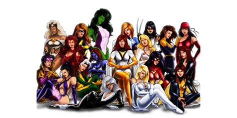 Female Marvel Characters Feature image - Blog