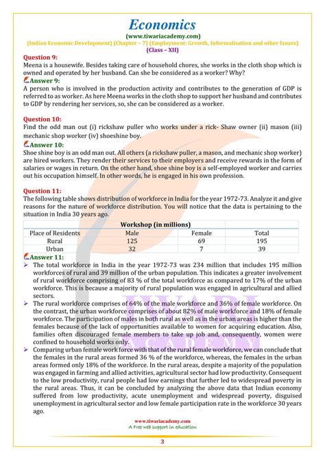 Ncert Solutions For Class Indian Economic Development Chapter