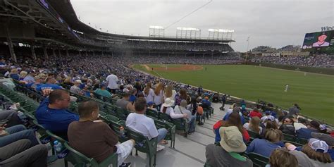 Section 233 At Wrigley Field Chicago Cubs