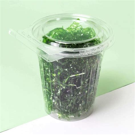 Disposable Snack Cup with Lid 470ml - Neutral