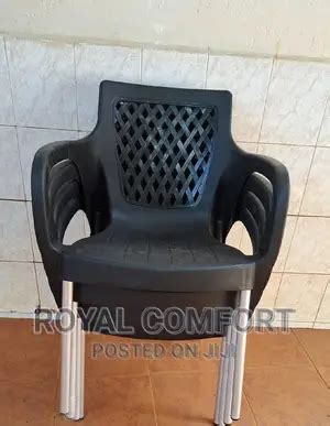 Black Complast Plastic Chairs With Metal Tubing Legs In Nairobi Central