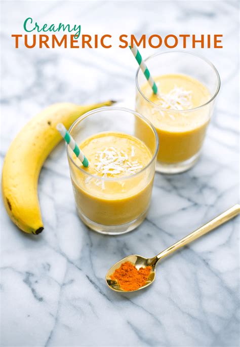 Creamy Turmeric Smoothie The Balanced Berry