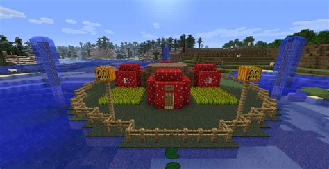 The Mushroom House Minecraft Map