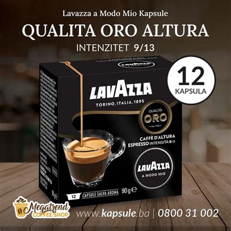 Lavazza A Modo Mio Kapsule Qualita Oro Altura Megatrend Coffee Shop