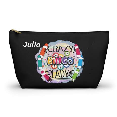 Personalized Dauber Bingo Bag Crazy Lady Bingo Bag Bingo Lover