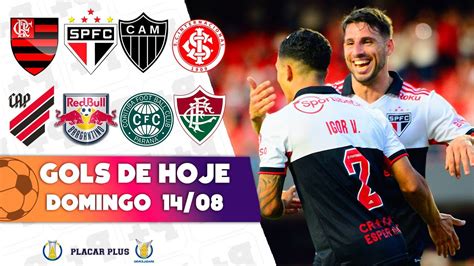 TODOS OS GOLS DESTE DOMINGO 14 08 22 GOLS PELO BRASILEIRÃO SÉRIES A E