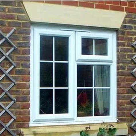 White Upvc Casement Window At Rs Sq Ft Unplasticized Polyvinyl