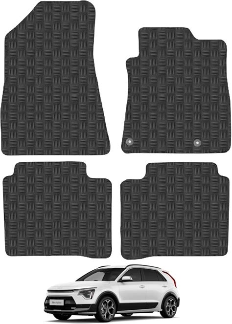 Car Mats For Kia Niro Hybrid Hev 2022 Onwards Car Floor Mats Premium Rubber Tailored Fit Set