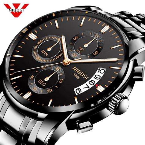 Nibosi 1985 NIBOSI 2309 Relogio Masculino Men Watches Chronograph ...