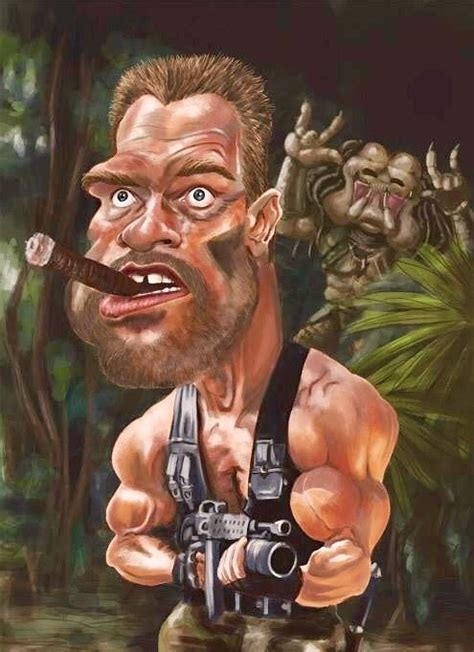 Arnold Schwarzenegger By Cristina Torbellina Caricature Artist