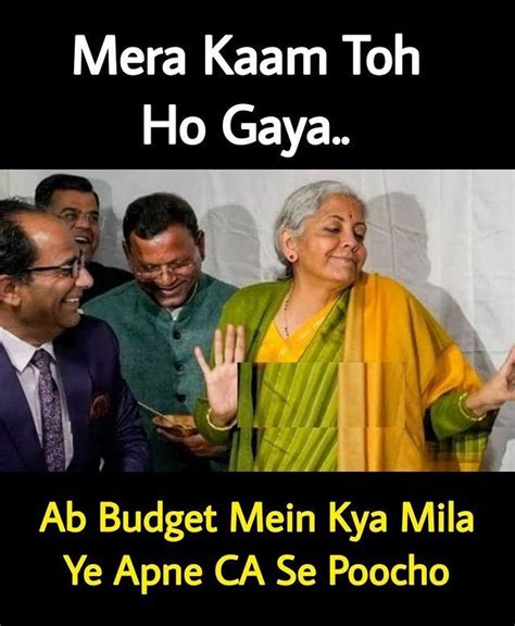 Nirmala Sitharaman Budget Memes Oh Yaaro