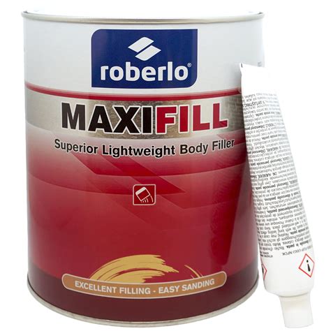 Buy Roberlo Maxifill Lightweight Body Filler For Fast Easy Automotive