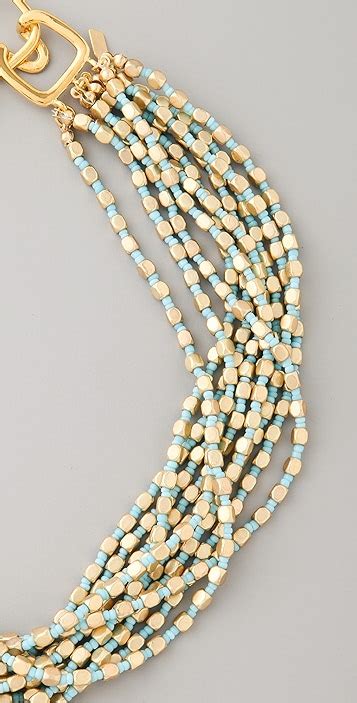 Kenneth Jay Lane Multi Strand Beaded Necklace Shopbop