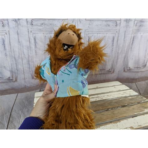 Vintage Alf Puppet Hawaiian Alien Burger King 1988 Tv Show Etsy