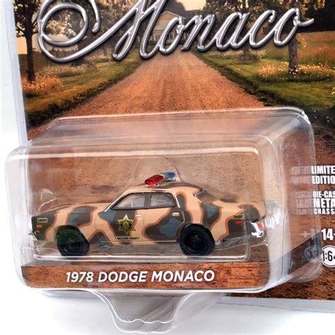 DAZE COLLECTIBLES 1978 DODGE MONACO HAZZARD COUNTY CAMOFLAGE SHERIFF