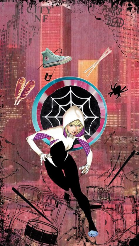 Check Out Pastatori S Shuffles Spider Gwen Spidergwen Marvelcomics