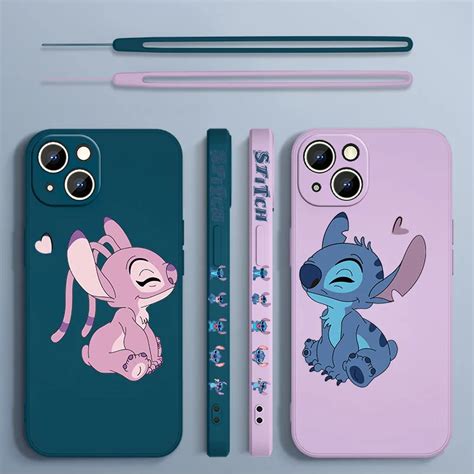 Stitch Baby Disney Love Phone Case For Apple Iphone 13 12 11 Pro Max