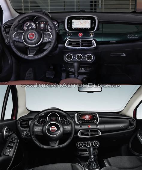 2019 fiat 500x vs 2015 fiat 500x interior 33e8