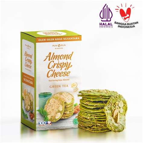 Jual Almond Crispy Cheese Greentea Punpun Shopee Indonesia