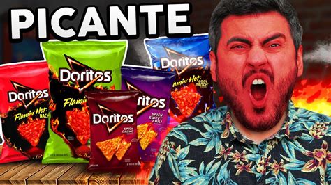 Provamos Os Doritos Mais Apimentados Do Mundo Youtube