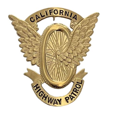 California Highway Patrol Police Badge