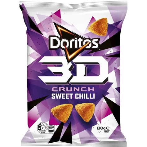 Buy Doritos 3d Crunch Sweet Chilli 130g Online Worldwide Delivery