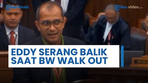 BW Pilih Walk Out Dari Sidang MK Eddy Hiariej Serang Balik Singgung