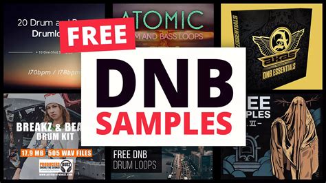 1,200 Free Drum & Bass Samples, Loops, & Sample Packs