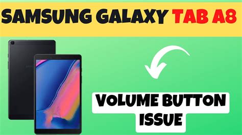 Samsung Galaxy Tab A8 Volume Button Problem How To Fix Side Volume