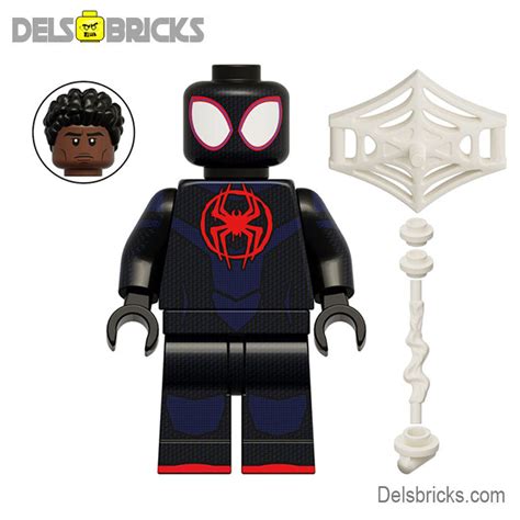 Lego Minifigures Spider Man Miles Morales Marvel Mcu Building Toys Delsbricks Minifigures