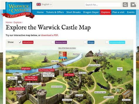 Warwick Castle Graphic for 9th - 10th Grade | Lesson Planet