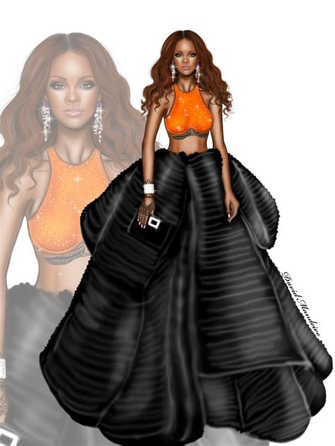 Rihanna Wearing A Armani Priv Outfit At The Grammy Awards In Los